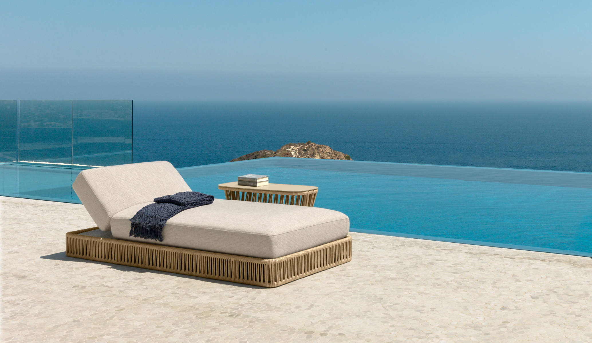 Grand Life Шезлонг с тиком