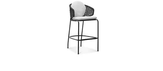 Aston "Cord" Outdoor Stool