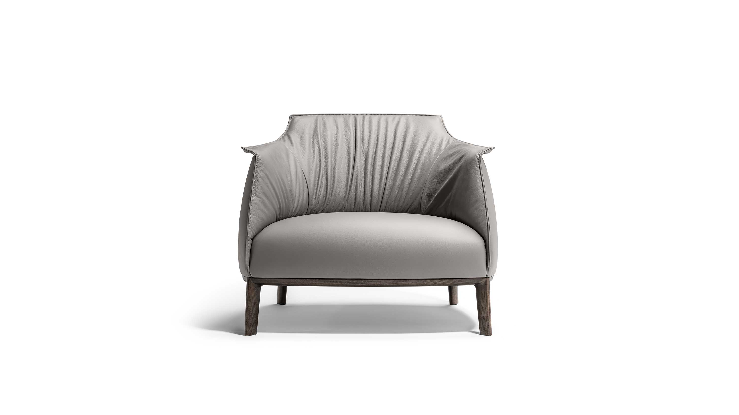 Archibald Large | Armchair with wood base